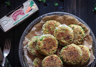 Indian spiced veggie cutlets