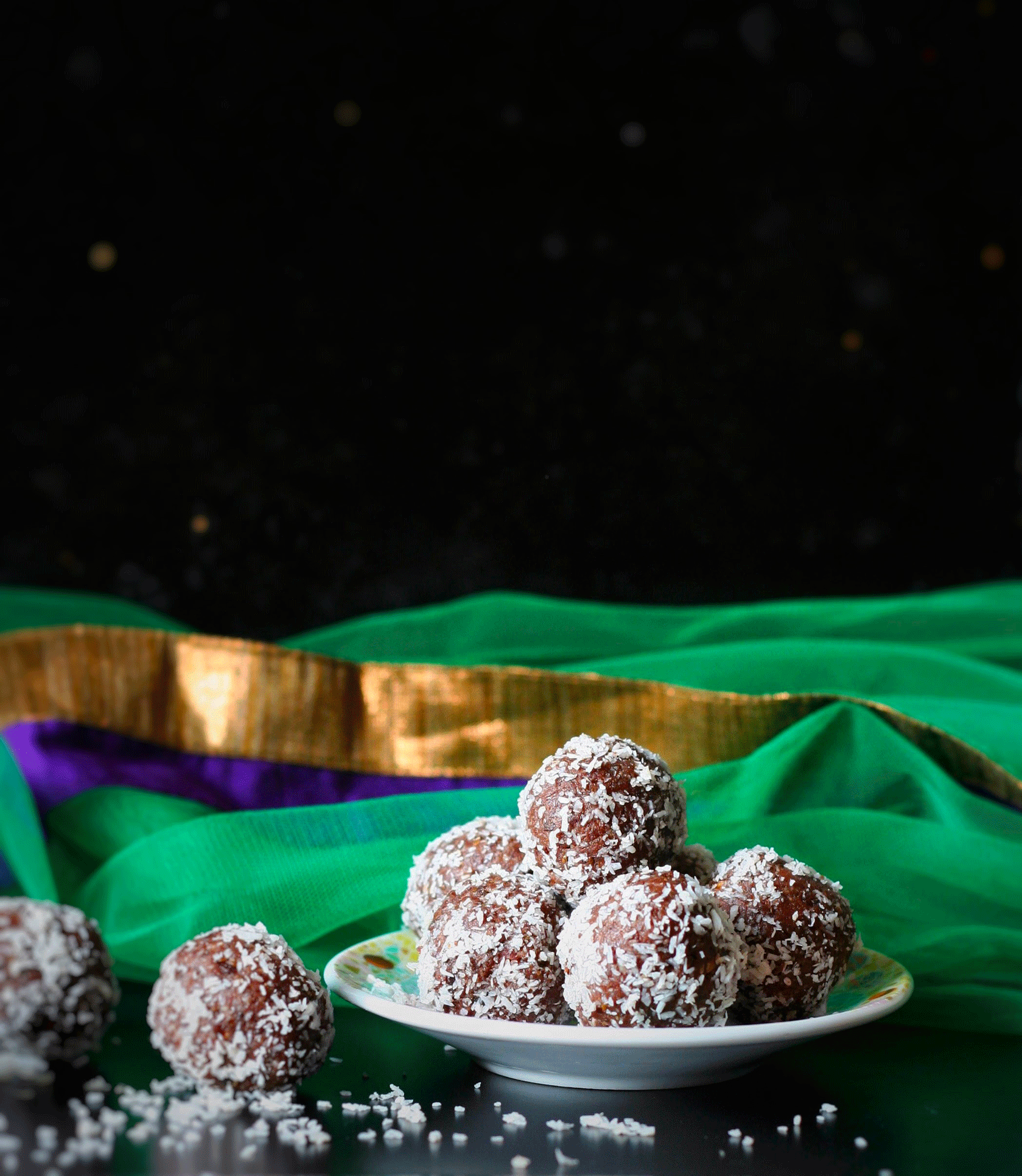 Vegan chocolate truffles