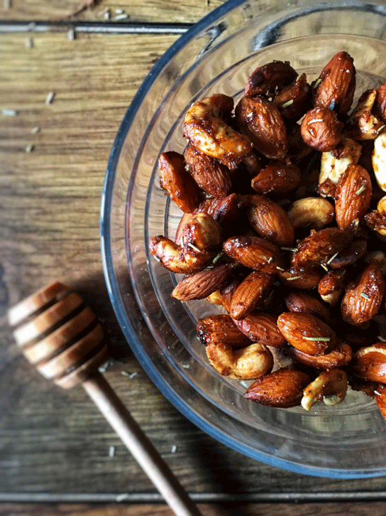 Cinnamon honey roasted nuts