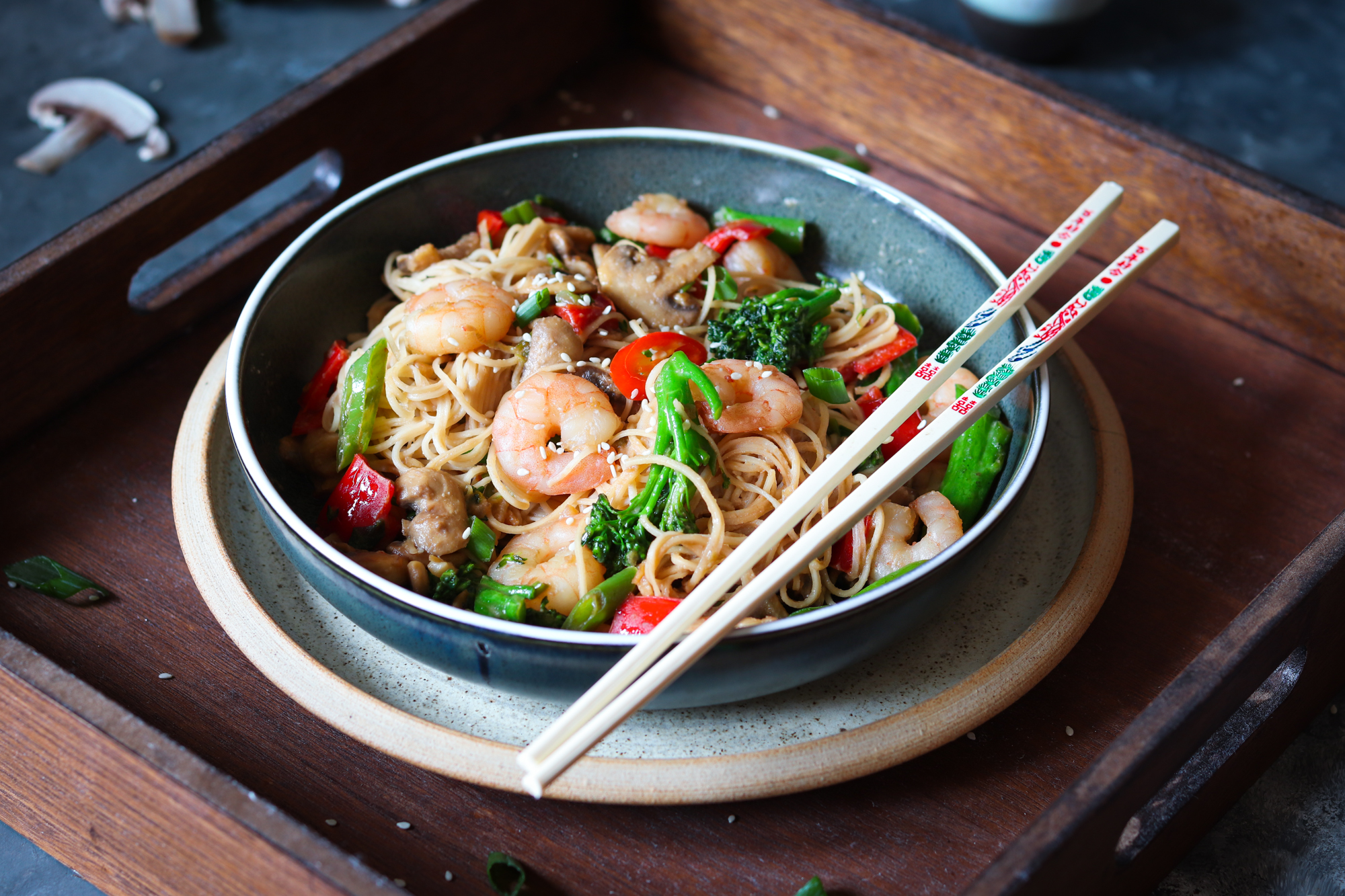 Miso Noodles with Tenderstem Broccoli - The Veg Connection