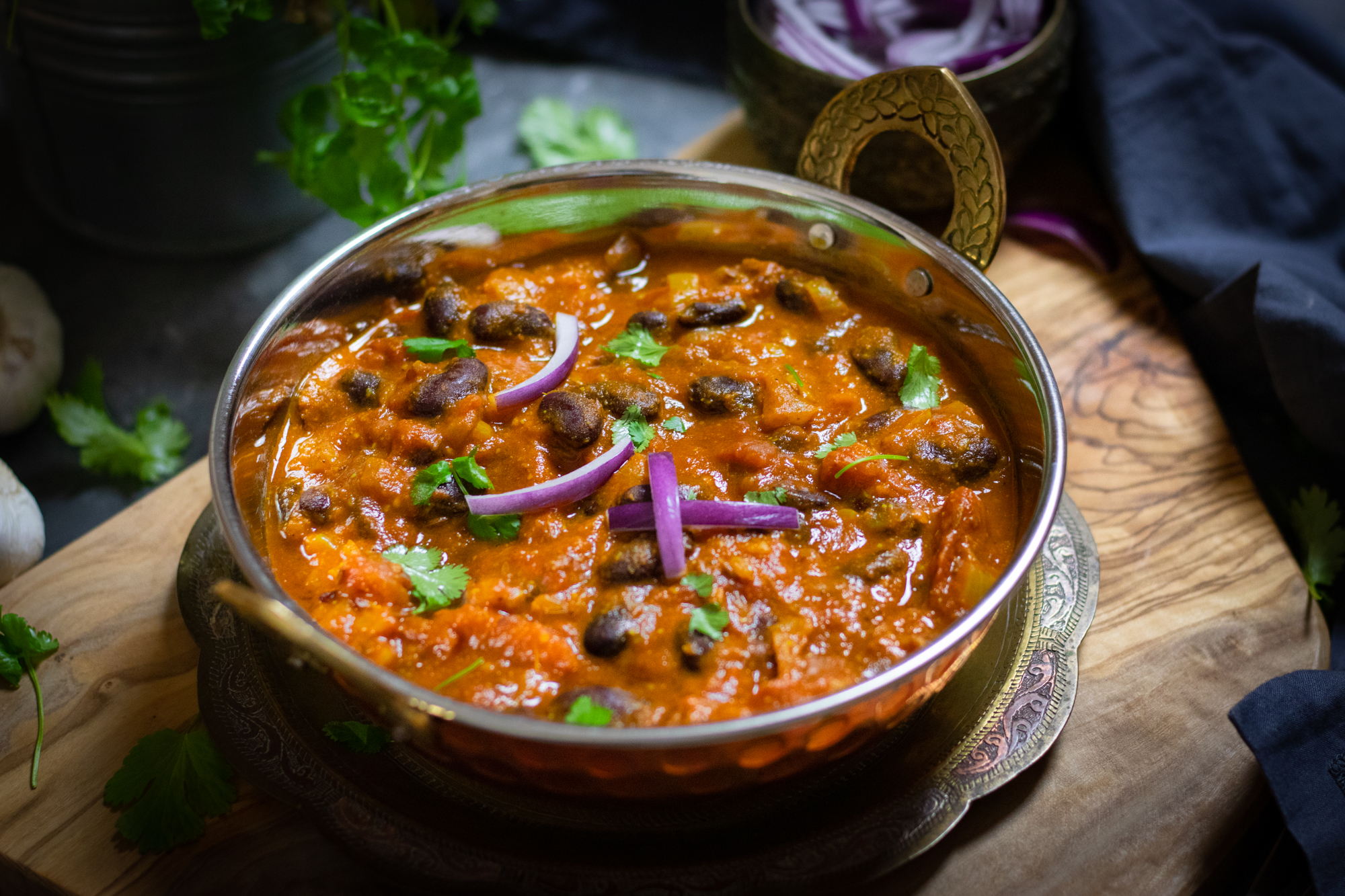 Kidney beans curry or Rajma Masala