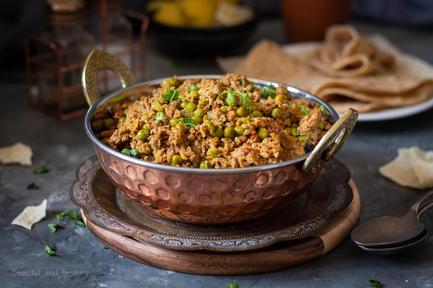 Keema Matar (Lamb mince with green peas curry) SP