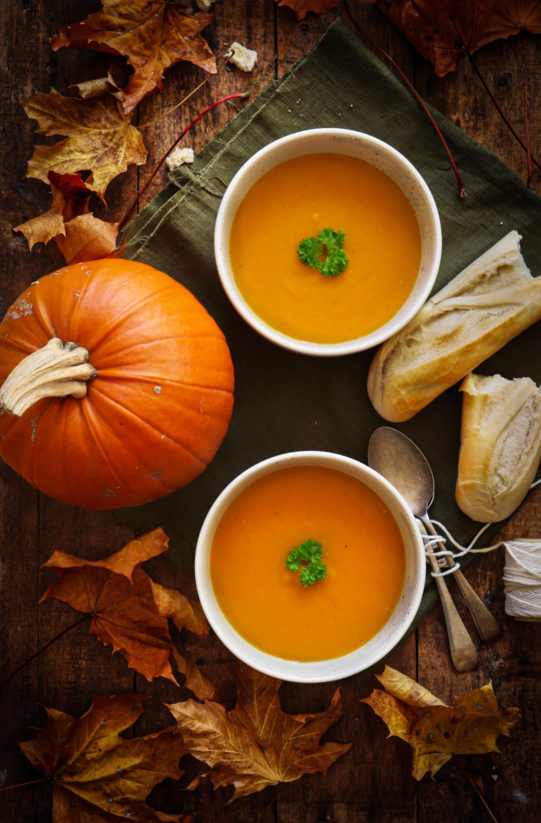 Maple Roasted Pumpkin Soup