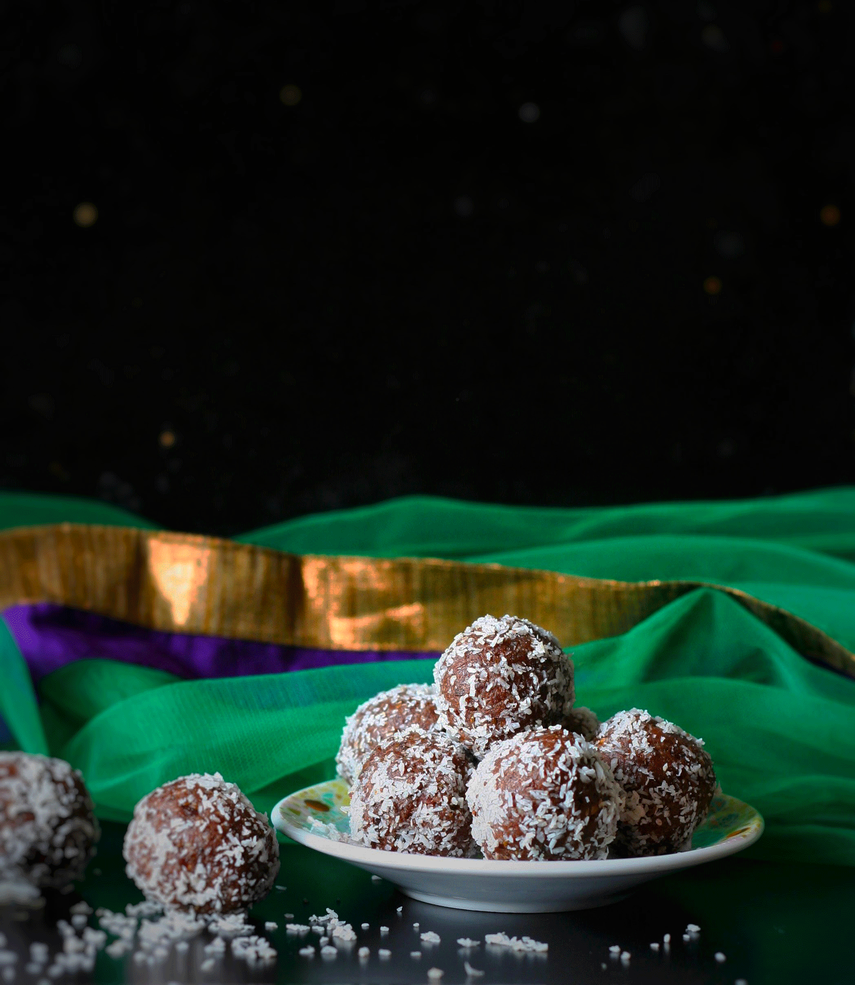 Vegan chocolate truffes