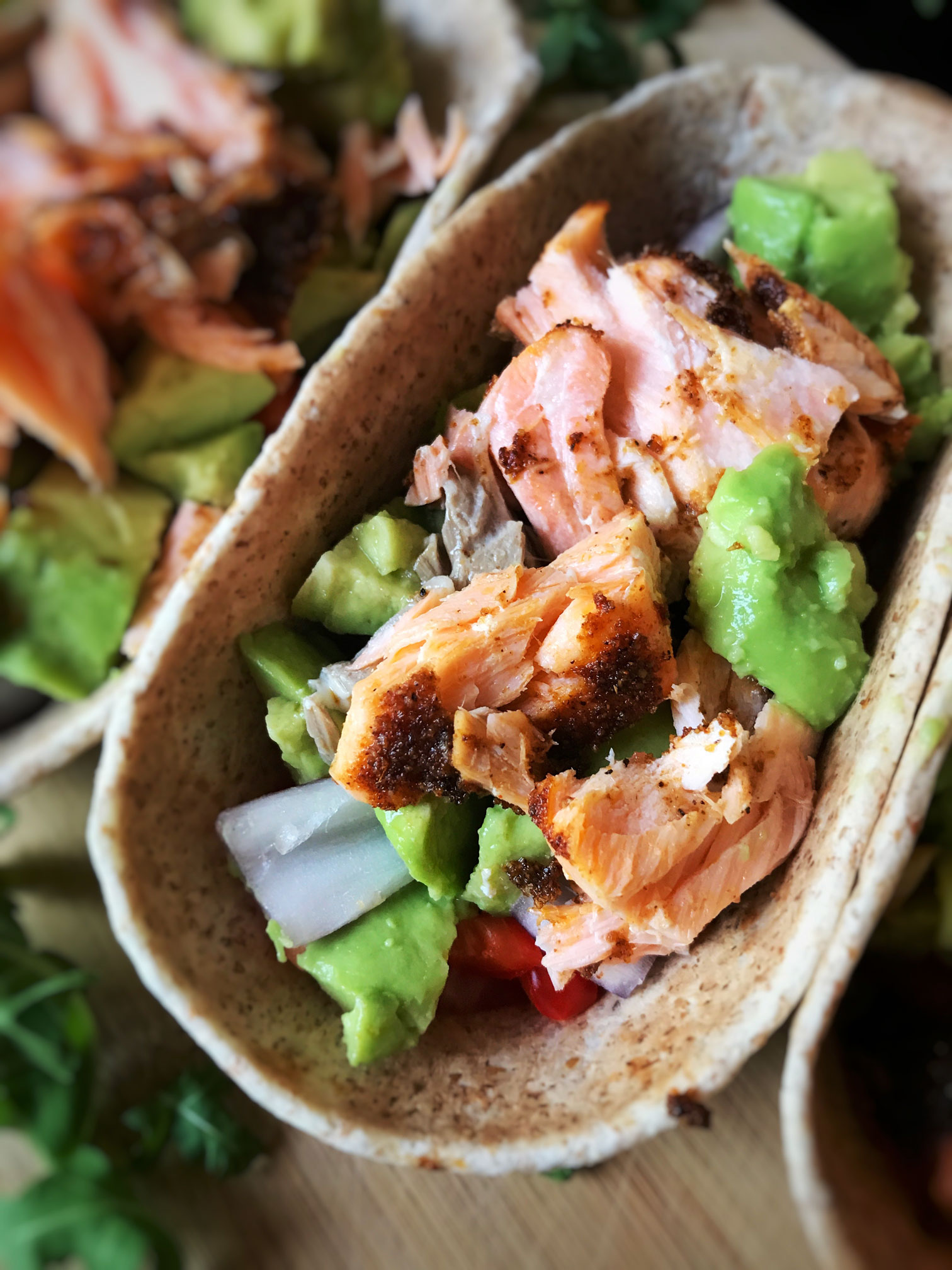 Salmon Fish Tacos