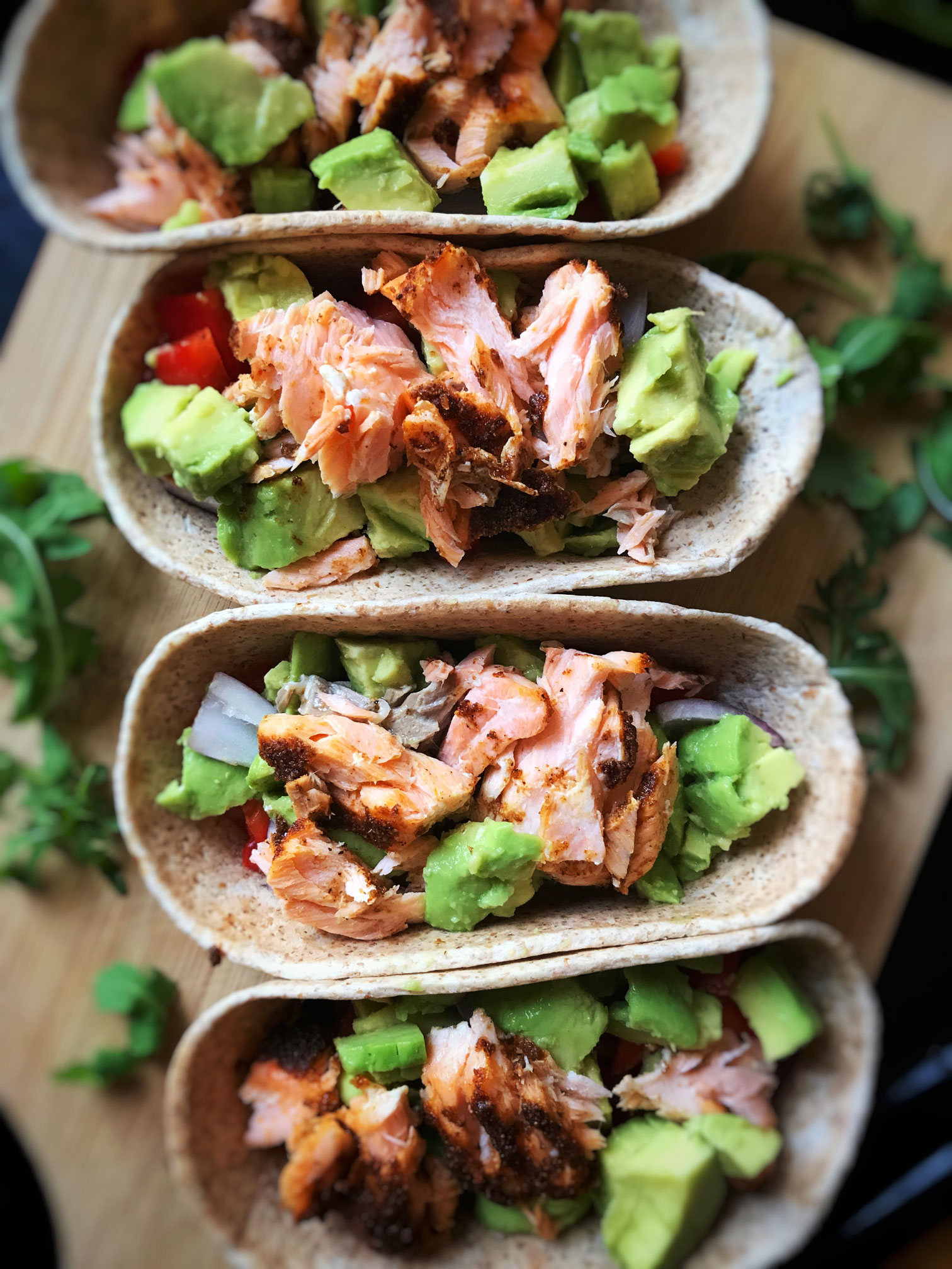 Salmon Fish Tacos