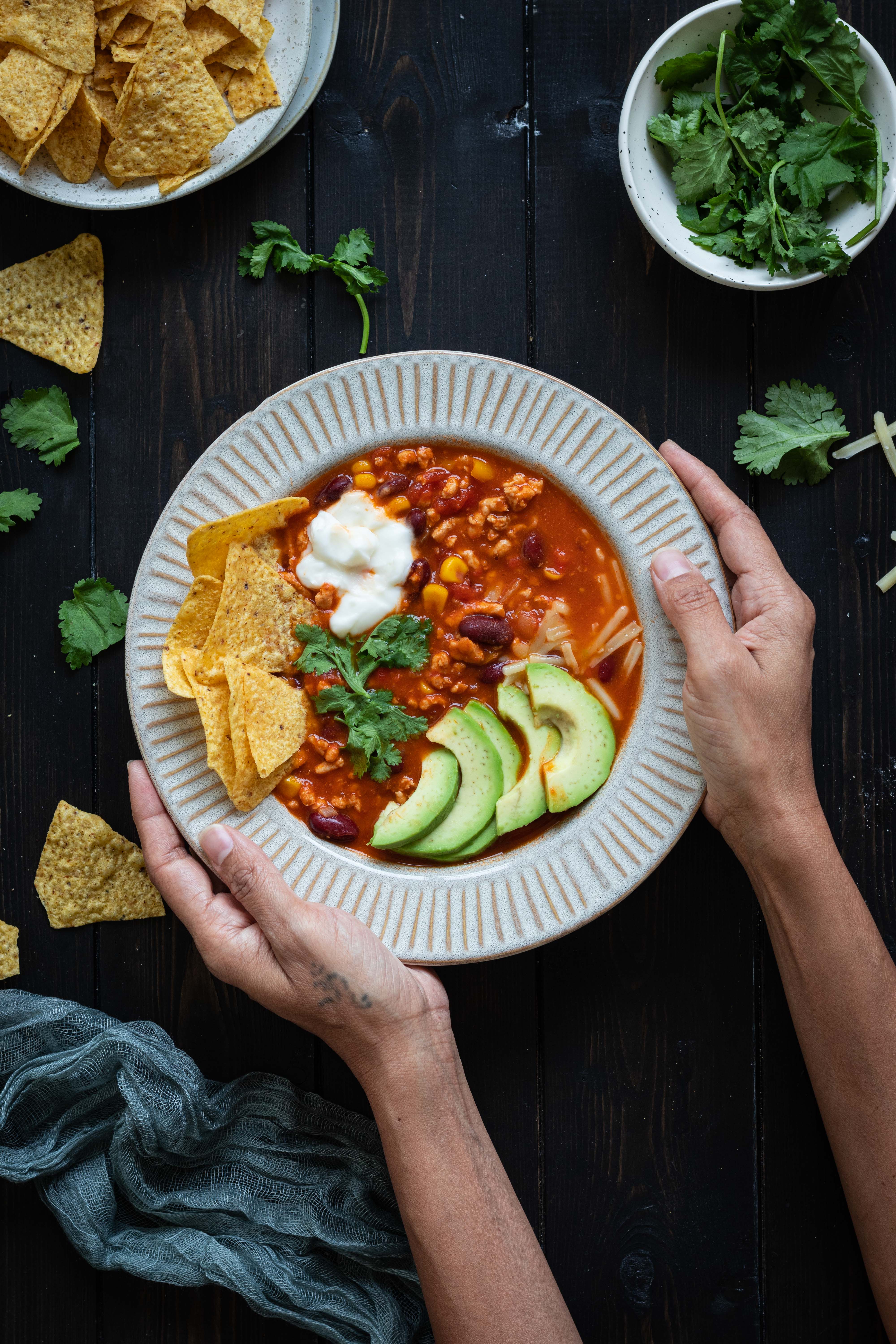 Taco turkey chili