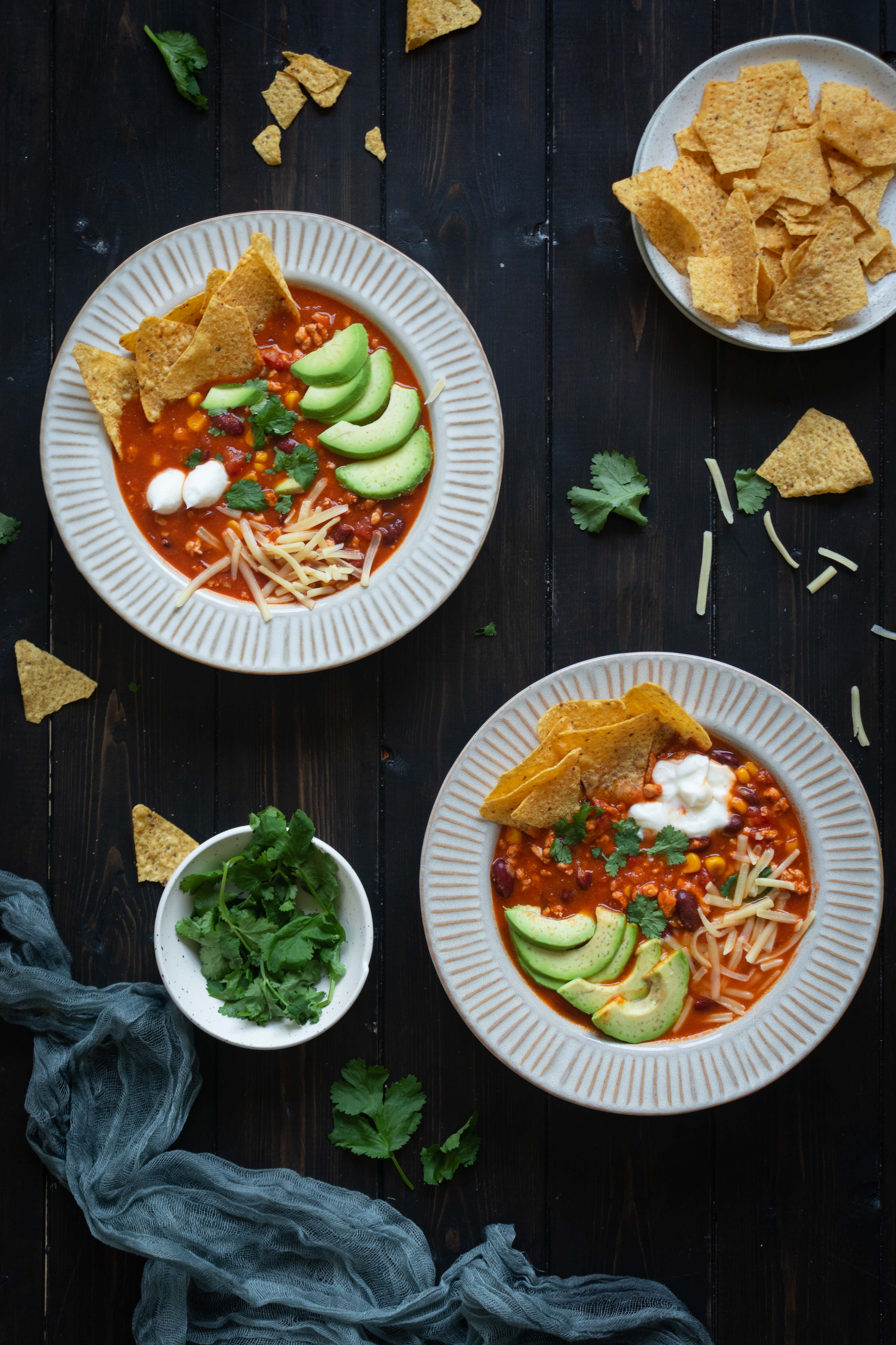 Taco turkey chili