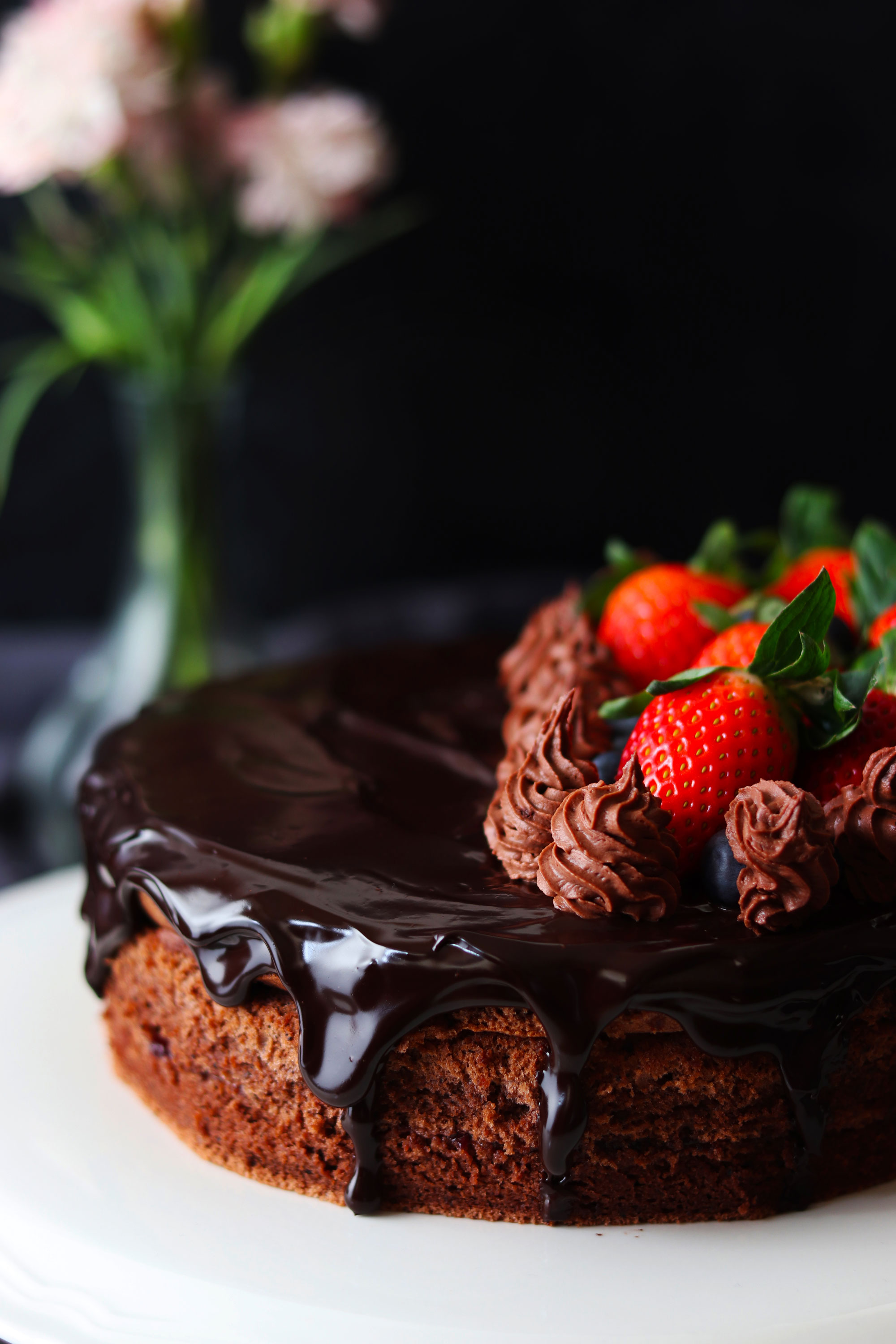 Sturdy Yet Moist and Fluffy Chocolate Cake | Bakeologie