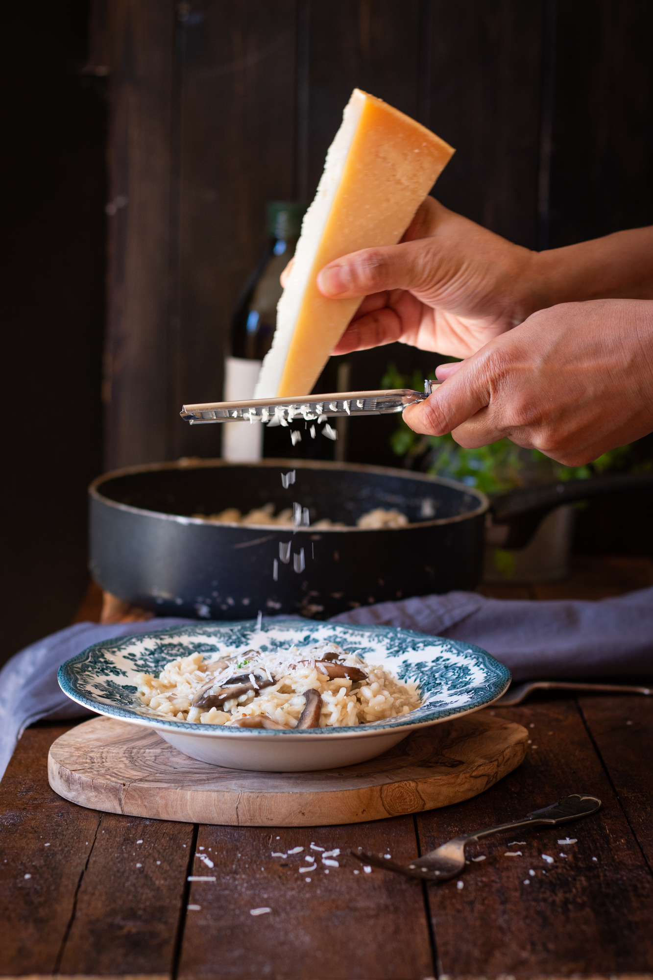 mushroom risotto 