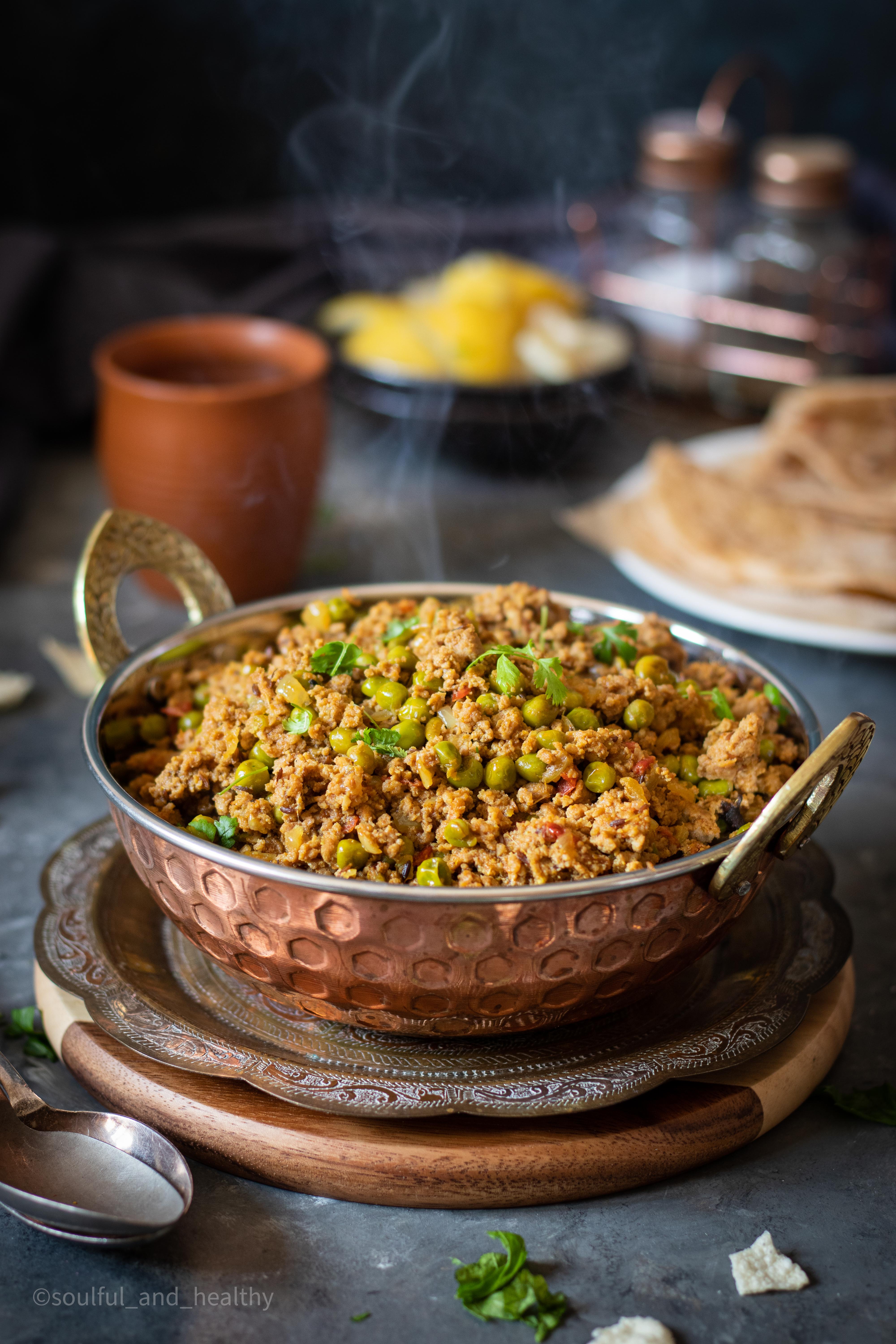 Keema Matar (Lamb mince with green peas curry) SP | Soulful And Healthy