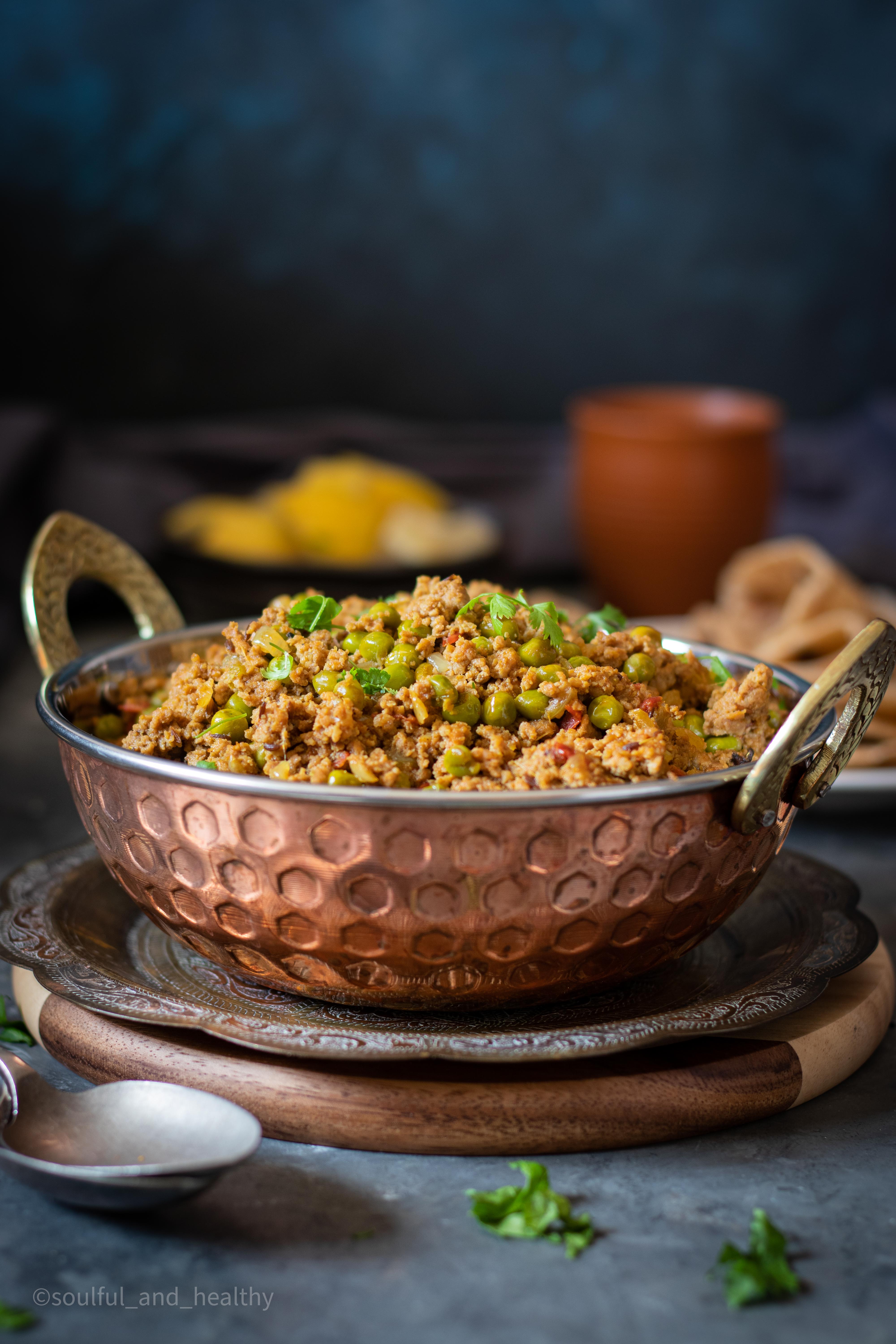 Keema Matar (Lamb mince with green peas curry) SP | Soulful And Healthy