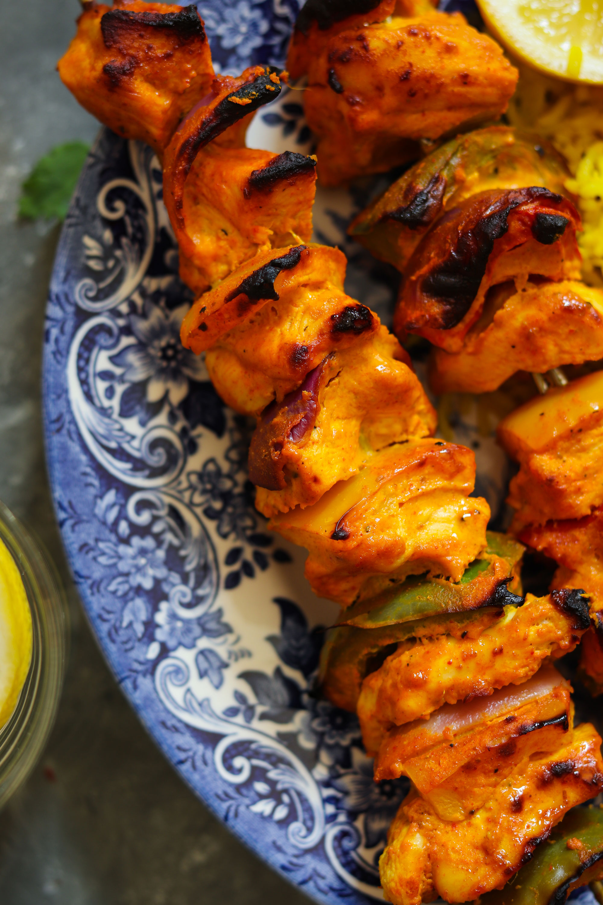 Tandoori chicken skewers | Soulful And Healthy