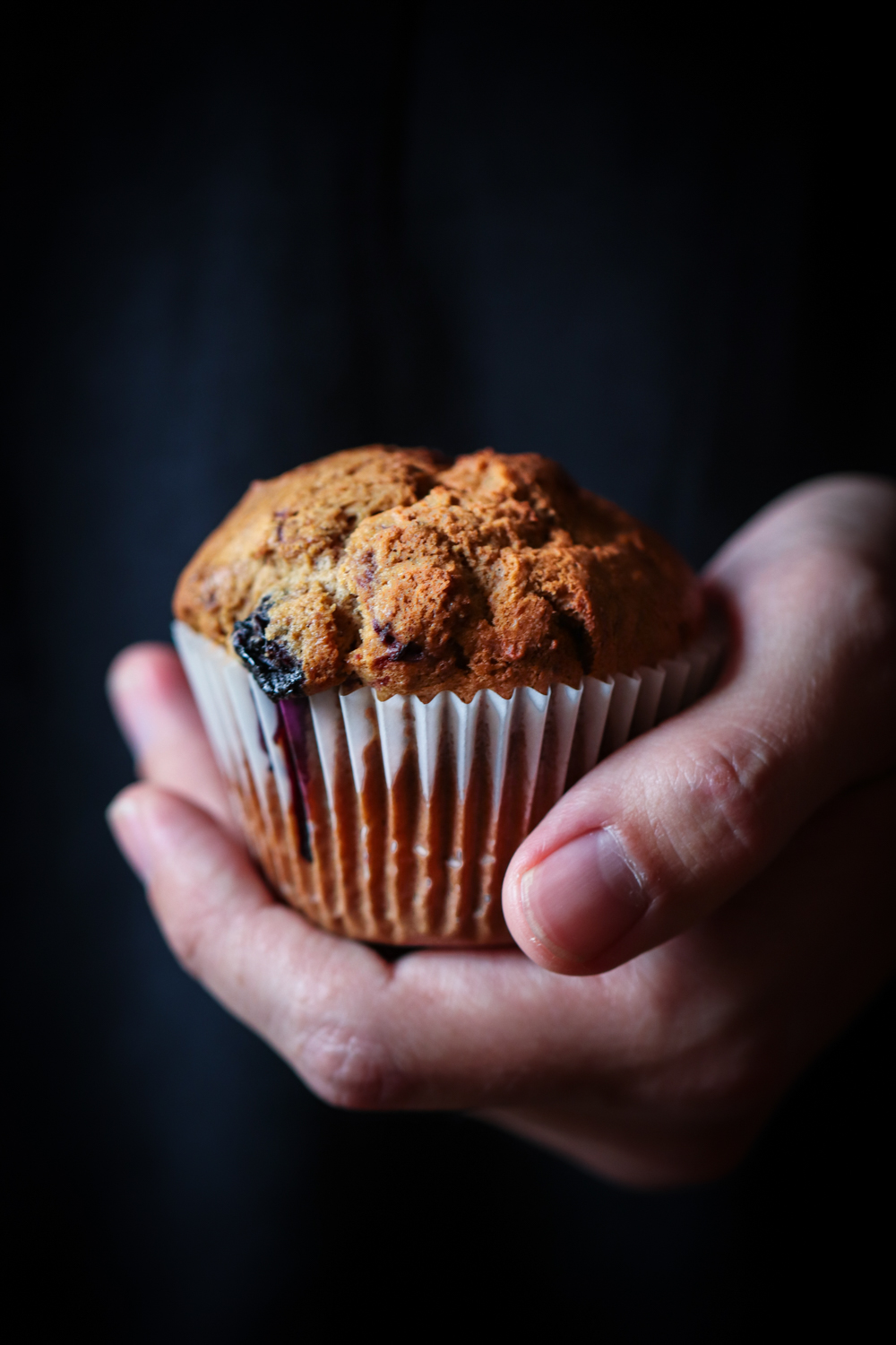 Mixed berries and pistachio muffins 