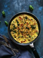 Mixed Vegetable omelette | Soulful And Healthy