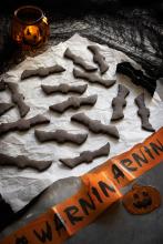 Halloween Bat Cookies | Soulful And Healthy