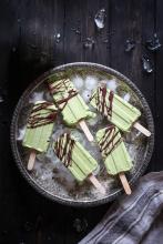 Matcha Yogurt Popsicles | Soulful And Healthy