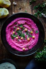 Beetroot Hummus - Vegan | Soulful And Healthy