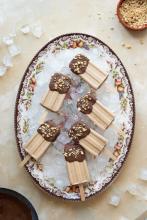 Peanut butter and Banana popsicles | Soulful And Healthy