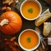 Maple roasted pumpkin soup